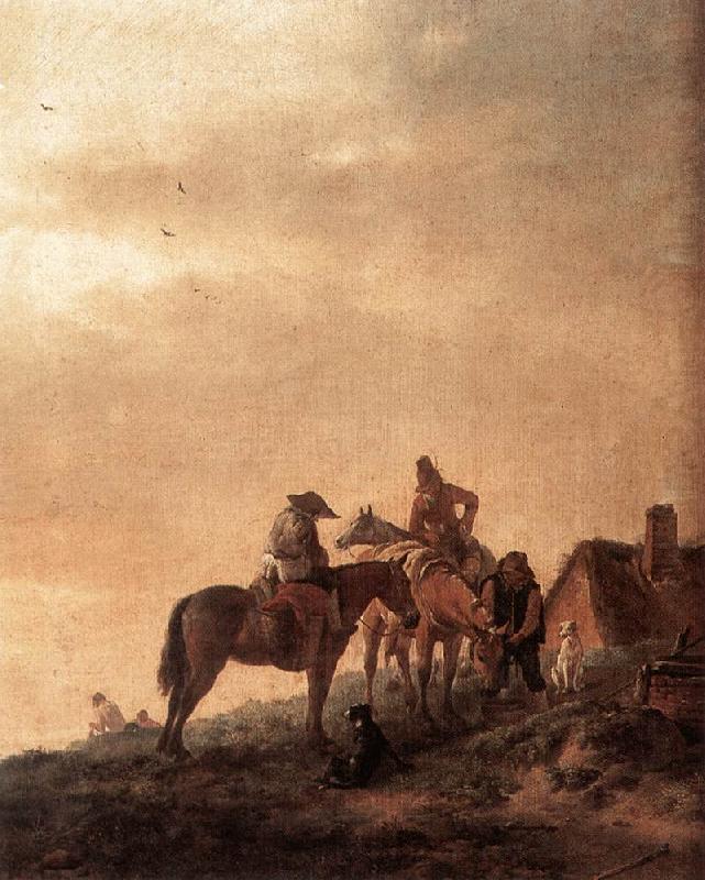 WOUWERMAN, Philips Rider's Rest Place q4r china oil painting image